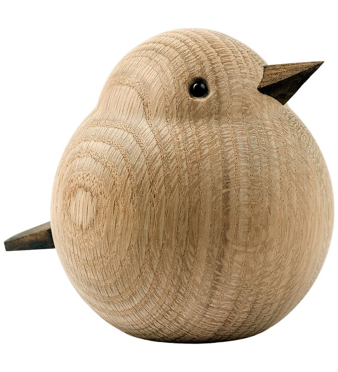 Novoform Træfigur - Far Spurv - Ubehandlet Eg