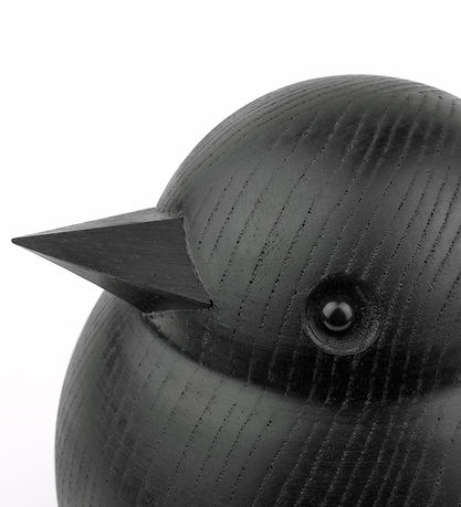 Novoform Træfigur - Papa Sparrow - Black Stained Oak