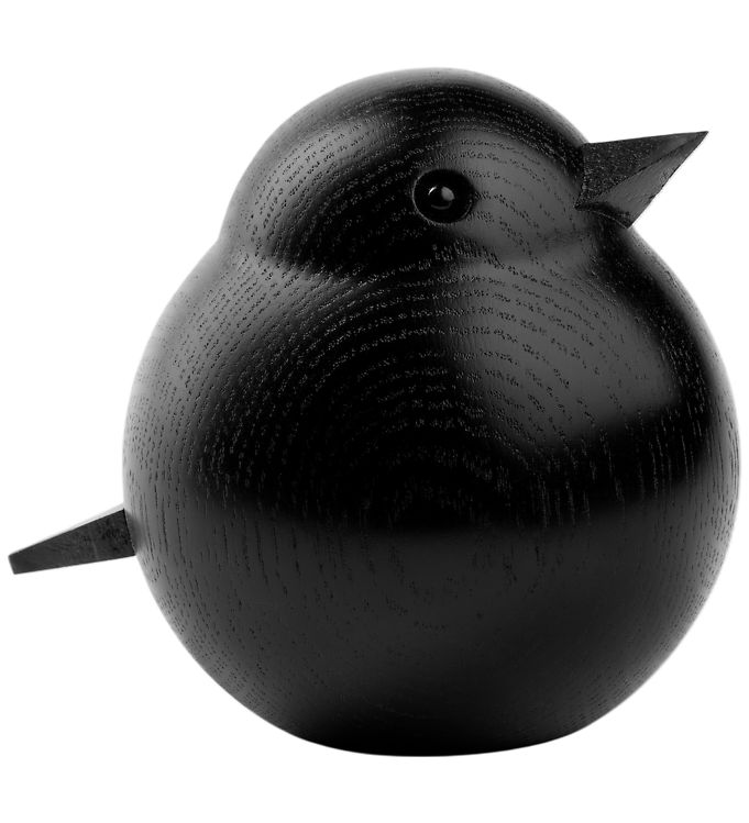 Novoform Træfigur - Far Spurv - Sort Eg
