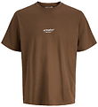 Jack & Jones T-shirt - Noos - JjeSoho - Cocoa m. Logo