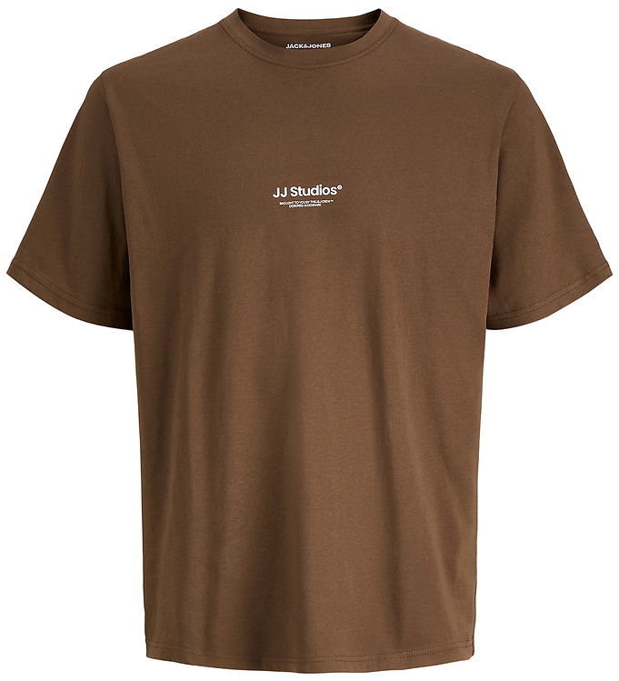 Jack & Jones T-shirt - Noos - JjeSoho - Cocoa m. Logo