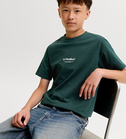 Jack & Jones T-shirt - Noos - JjeSoho - Scarab m. Logo