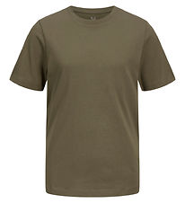 Jack & Jones T-shirt - Noos - JjeOrganic - Olive Night