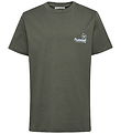 Hummel T-shirt - HmlJr - Reg - Graphic - Castor Gray