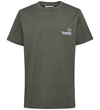 Hummel T-shirt - HmlJr - Reg - Graphic - Castor Gray
