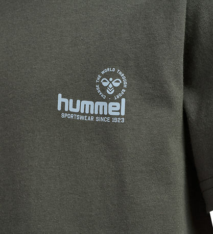 Hummel T-shirt - HmlJr - Reg - Graphic - Castor Gray