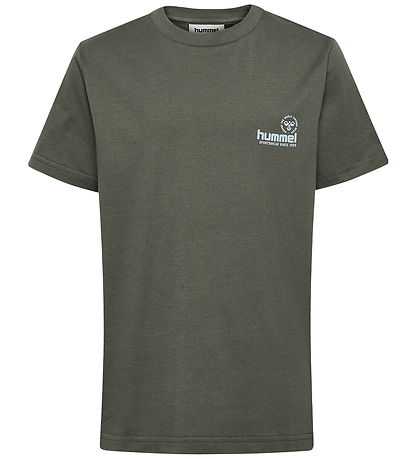 Hummel T-shirt - HmlJr - Reg - Graphic - Castor Gray