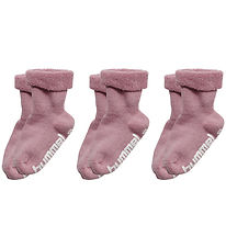 Hummel Strømper - hmlMini - Non Slip - 3-pak - Sea Fog