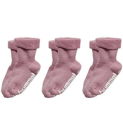 Hummel Strømper - hmlMini - Non Slip - 3-pak - Sea Fog