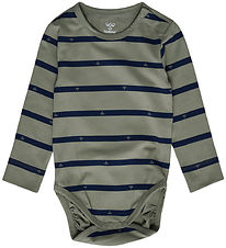 Hummel body l/æ - hmlMini - Stripy Bee - Shadow