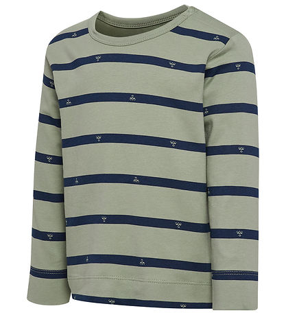 Hummel Bluse - hmlMini - Reg Stripy Bee - Shadow