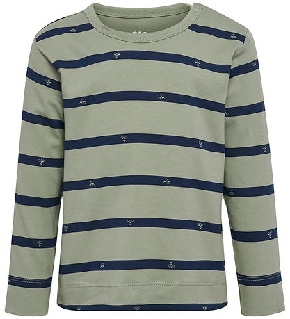 Hummel Bluse - hmlMini - Reg Stripy Bee - Shadow