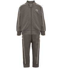 Hummel Træningssæt - hmlMini - Dark Gull Gray