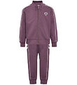 Hummel Træningssæt - hmlMini - Black Plum