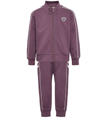 Hummel Træningssæt - hmlMini - Black Plum
