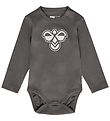Hummel Body l/æ - hmlMini - Logo - Dark Gull Gray