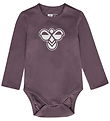 Hummel Body l/æ - hmlMini - Logo - Black Plum