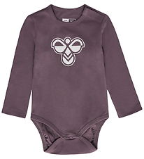 Hummel Body l/æ - hmlMini - Logo - Black Plum