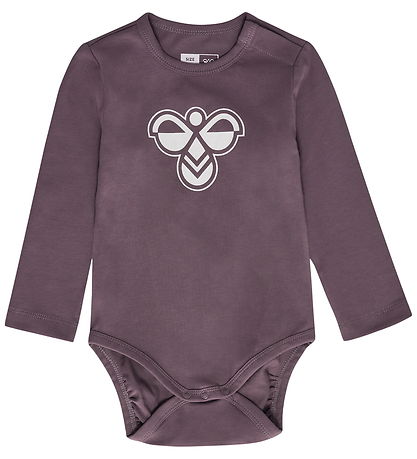 Hummel Body l/æ - hmlMini - Logo - Black Plum