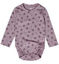 Hummel Body l/æ - hmlMini - AOP - Sea Fog m. Print