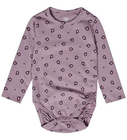 Hummel Body l/æ - hmlMini - AOP - Sea Fog m. Print