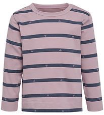 Hummel Bluse - hmlMini - Reg Stripy Bee - Sea Fog