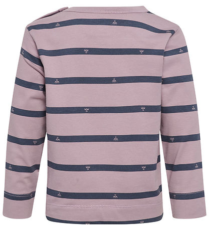 Hummel Bluse - hmlMini - Reg Stripy Bee - Sea Fog