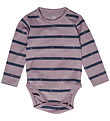 Hummel Body l/æ - hmlMini - Stripy Bee - Sea Fog