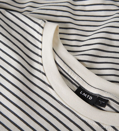 LMTD Bluse - NlfNovegat - Dark Shadow/W. Antique White