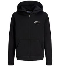 Jack & Jones Hættetrøje - Sweat - JorNorrebro - Black