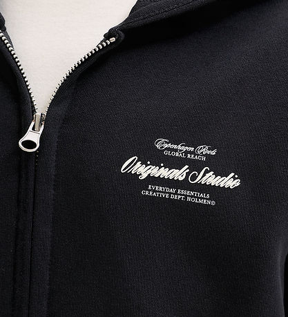 Jack & Jones Hættetrøje - Sweat - JorNorrebro - Black