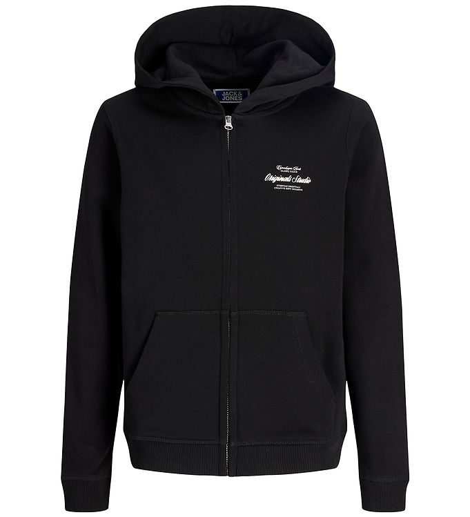 Jack & Jones Hættetrøje - Sweat - JorNorrebro - Black