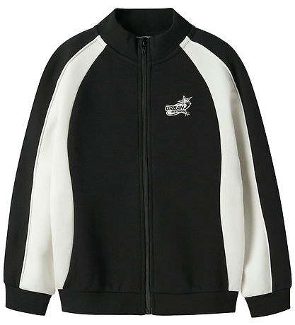 Name it Sweatshirt m. Lynlås - NkmLasse - Black
