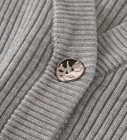 Name it Cardigan - NkfLarenlise - Strik - Light Grey Melange