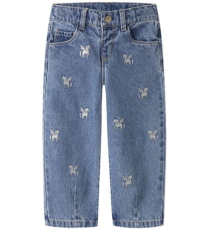 Name It Jeans - NmfBella - Medium Blue Denim/Unicorn Glitter