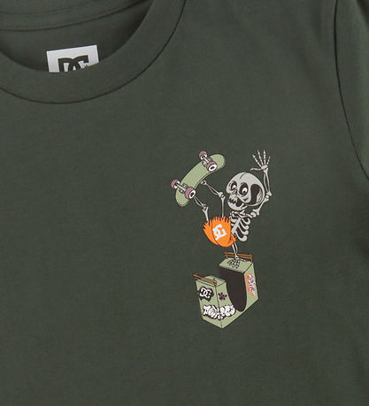 DC T-shirt - Handplant - Deep Forest