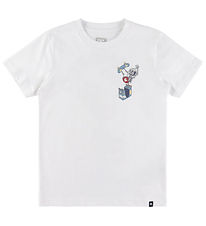 DC T-shirt - Handplant - White w. Print