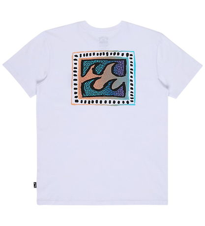 Billabong T-shirt - Crayon Wave - Hvid