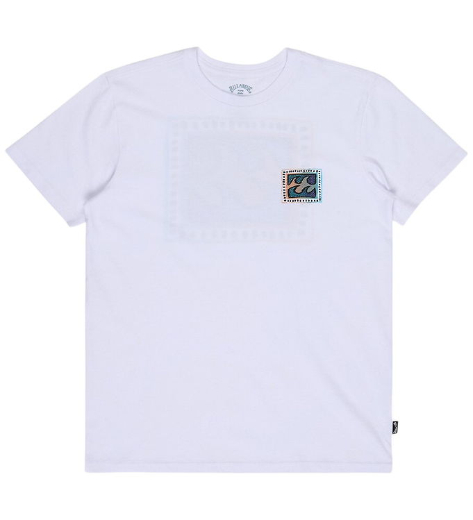 Billabong T-shirt - Crayon Wave - Hvid