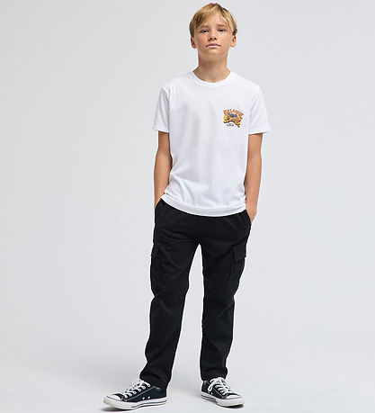 Billabong T-shirt - Straya - Hvid m. Print