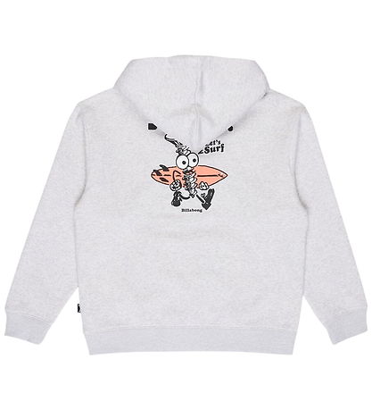 Billabong Hættetrøje - Foundation - Light Grey Heather