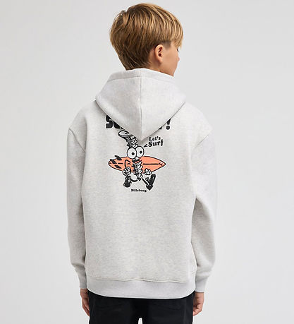 Billabong Hættetrøje - Foundation - Light Grey Heather
