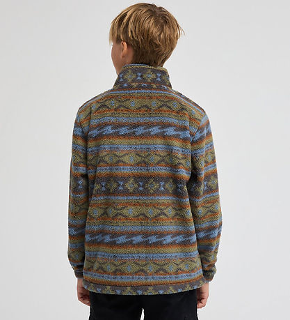 Billabong Fleecetrøje - Boundary Mock - Raven