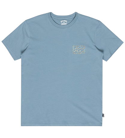 Billabong T-shirt - Crayon Wave - Blue Fog