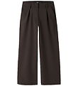 LMTD Trousers - Wide - NlfLuis - Black Coffee