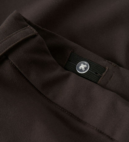 LMTD Bukser - Wide - NlfLuis - Black Coffee