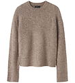 LMTD Blouse - Knitted - Card - NlfKleave - Mocha Meringue