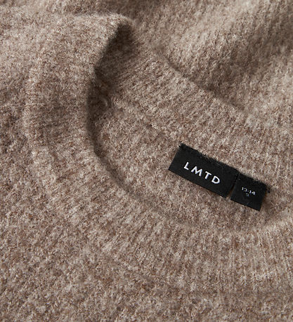 LMTD Bluse - Strik - Kort - NlfKleave - Mocha Meringue