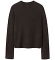 LMTD Blouse - Knitted - Card - NlfKleave - Chocolate Brown