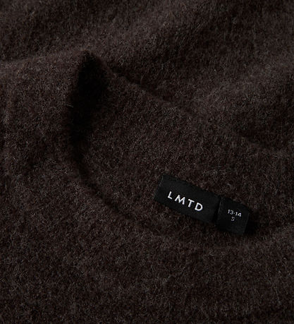 LMTD Bluse - Strik - Kort - NlfKleave - Chocolate Brown